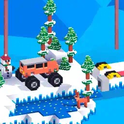 Winter Rush: Drive Mad Challenge
